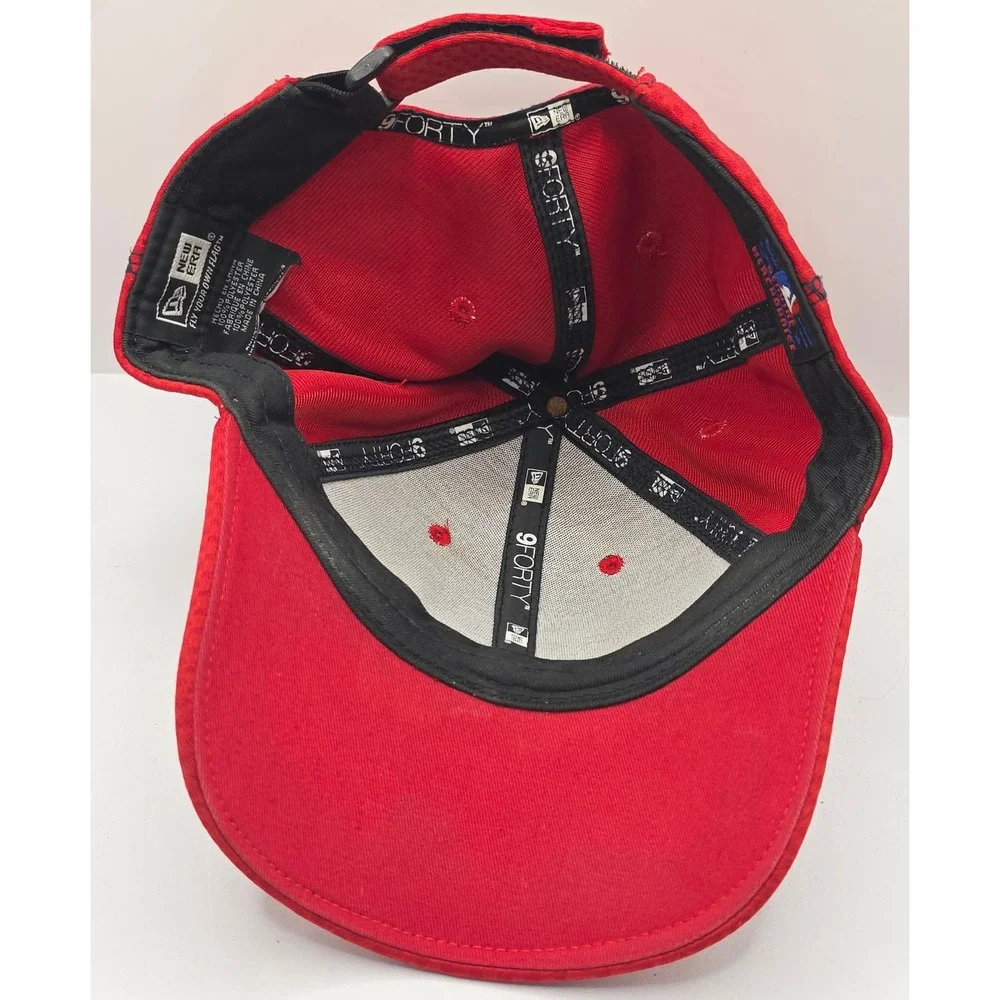 St. Louis Cardinals New Era 9FORTY Baseball Cap Strapback Hat Red‎